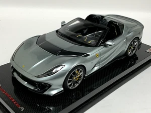 1/18 MR Collection Ferrari 812 Competizione A spider Grey Coburn Carbon - Picture 1 of 6
