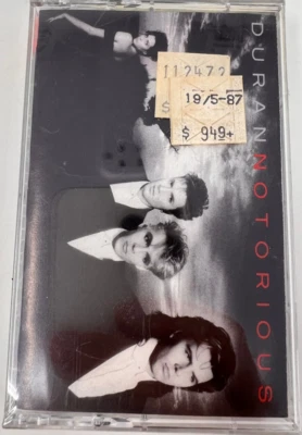 Duran Duran Notorious SEALED Audio Cassette Tape 1986 New Old Stock Foto 1 de 3