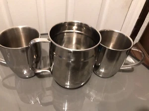 3 Stainless Steel Coffee Mugs, Set 2 10oz Insulated, 1 Wild Bill 2018 - Imagen 1 de 16