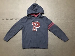 Youth Polo Ralph Lauren Letterman Logo Pullover Hoodie Size 7 - Picture 1 of 7