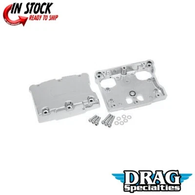 Caja basculante cromada Drag Specialties para Harley Twin Cam 99-17 (¡Se vende cada una!) Foto 1 de 3