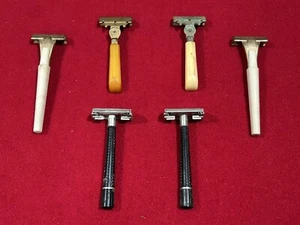 Vintage Lot Of 6 Schick Razors - Picture 1 of 8