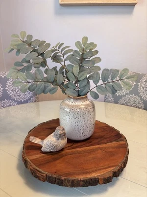 NUEVO Jarrón Villeroy & Boch Lave Home 6 pulgadas esmaltado beige cerámica NEK decoración del hogar Foto 1 de 4