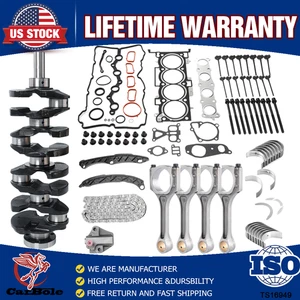 G4KJ 2.4L Engine Overhaul Rebuild Kit For Hyundai Sonata/Santa Fe Kia Sportage - Picture 1 of 38