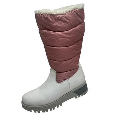 $335 Bos. & Co. Women's GRACEN PRIMA Size 38/8  Mid-Calf Snow Boot Pink NEW - Image 1 of 4