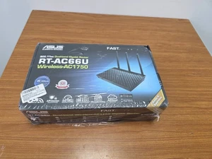 Asus Dual-Band Wireless AC1750 Gigabit Router (RT-AC66U) - Picture 1 of 3