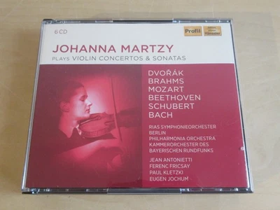 Johanna Martzy plays Violin Concertos & Sonatas-Bach, Dvorak u.a.-6er CD Box-NM - Bild 1 von 4