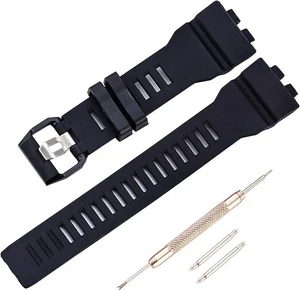 Rihahisy Cinturino di Ricambio in Silicone Morbido per G-SHOCK GBD-800/GMA-B800 Uomo Stra - Foto 1 di 7