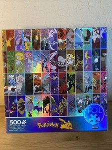 500 Pc. Pokémon Legendaries Puzzle - Picture 1 of 5