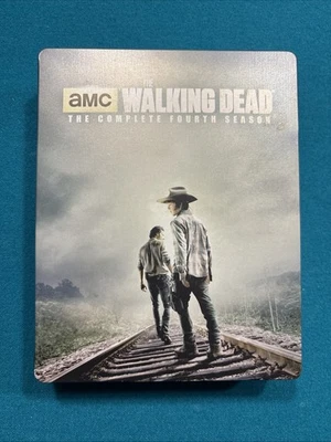 The Walking Dead: The Complete Fourth Season (Blu-ray, Steelbook) Season 4 AMC Foto 1 de 3