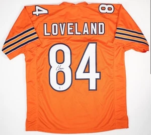 Colston Loveland Signed Chicago Bears Custom Jersey XL (Beckett) - Picture 1 of 3