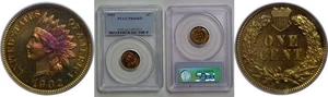 1902 Indian Head Cent PCGS PR-66 RD - Picture 1 of 3