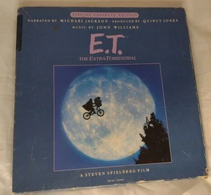 Special Cassette Edition E.T. The Extra-terrestrial Narrated By Michael Jackson - Picture 1 of 5