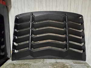 Rear Window louver Sun Shade Cover for Chevy Camaro 10-15 GT Lambo Style - Picture 1 of 5