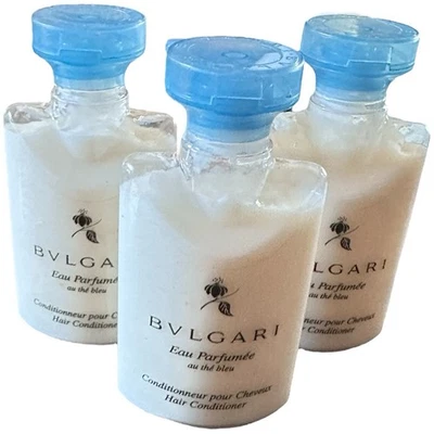 Juego de 2 botellas acondicionador de cabello Bvlgari tamaño viaje 1,3 oz Foto 1 de 2