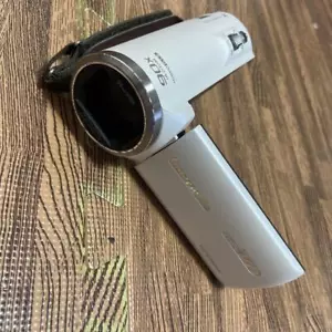 Panasonic HD Camcorder V360MS 16GB 90x Zoom 2.2MP White HC-V360MS-W - Picture 1 of 4