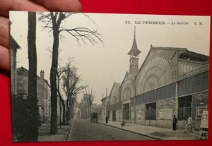 CPA 94 LE PERREUX - le marché - Imagen 1 de 2