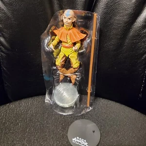 Figura Suelta McFarlane Nickelodeon Avatar The Last Air Bender Aang con Soporte - Imagen 1 de 2