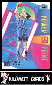 2020 Donruss #4 Nikola Vucevic Power in the Paint Excellent