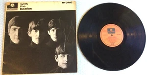 The Beatles A Hard Days Night Vinyl LP NM + Original ‘63 COVER ‘With the Beatles - Picture 1 of 9