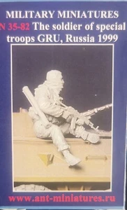 MODELLISMO - Speciasl Troops GRU Soldier Russia 1999 - ANT35-82 min. 1/35 - Foto 1 di 1