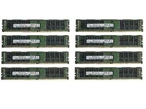 LOT X8 Samsung 32GB 2Rx4 PC4-2400T PC4-19200 DDR4 2400 ECC RDIMM REG Server RAM - Picture 1 of 1