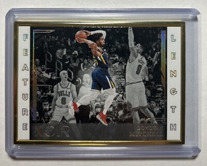 2021-22 Panini Noir Metal Frame Feature Length #260 Donovan Mitchell /11