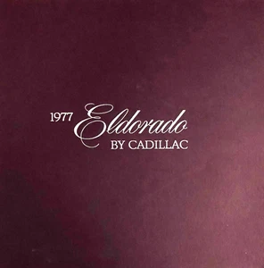 1977 CADILLAC ELDORADO & ELDORADO BIARRITZ—LARGE U.S. DEALER SALES BROCHURE—XLNT - Picture 1 of 1
