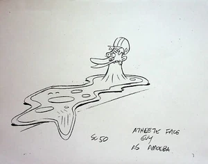 I Am Weasel 1997 Producción Storyboard Concepto Personaje Página Copia 8.5x11 - Imagen 1 de 2