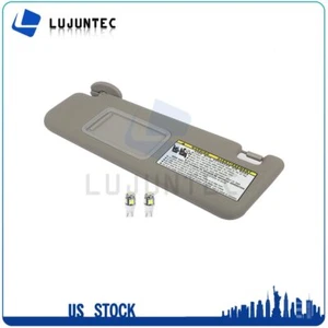 For 04-08 Toyota 4Runner Gray Sun Visor Left Driver + License Plate Light Free - Picture 1 of 12