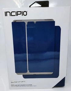 Incipio Folio Case for iPad 12.9" 2017 / 2015 w/ Magnetic Closure, Blue - Picture 1 of 2