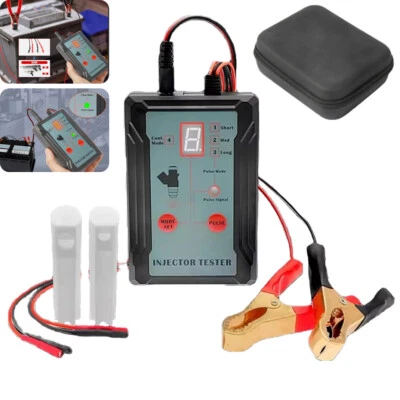 Fuel Injector Tester Cleaner DIY Cleaning Tool Kit 8 Pulse Modes 4 Test Leads - Image 1 of 4