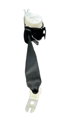 04-10 BMW E60 525i 530i 535i conductor izquierdo trasero cinturón de seguridad retractor OEM negro Foto 1 de 4