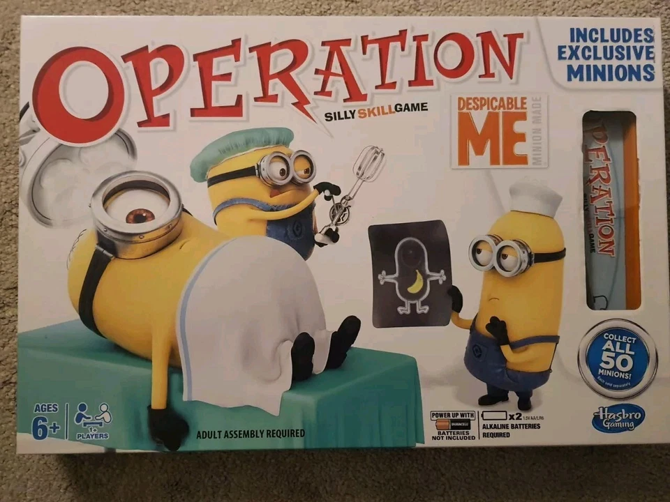 Despicable Me Operation Board Game - Hasbro - complete - Image 1 of 1