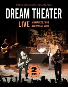 DREAM THEATER - LIVE/MILWAUKEE,1993 & BUCHAREST,2002 2 CD NEUF - Foto 1 di 2