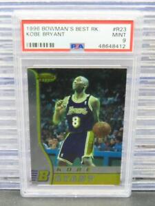 1996-97 Bowmans Best Kobe Bryant Rookie RC #R23 PSA 9 Lakers (12)