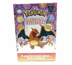NEW Pokemon Books Classic Story Collection 4 Books /8 Stories Join Ash & Friends - Picture 1 of 6