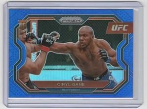 2021 Panini Blue Prizm UFC #184 Ciryl Gane RC Rookie /199