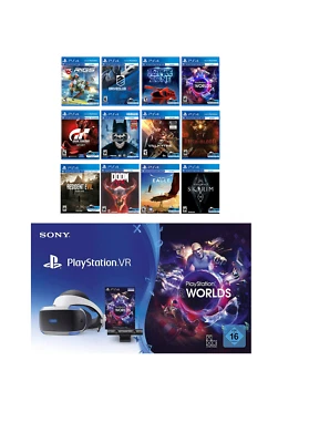 VR Brille PS4|PS5 Komplettset|Sony PlayStation 4|PSVR|+ VR SPIEL✅|BESCHREIBUNG - Bild 1 von 4