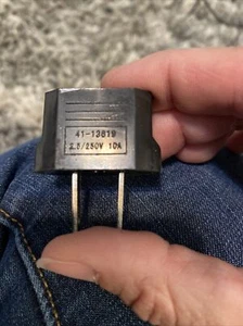 EU/US Power Plug Adapter 25/250V 10A. Drone Plug Adapter 41-13619 Travel Plug(bc - Picture 1 of 5
