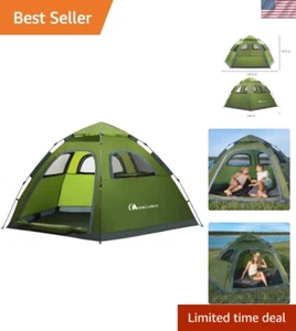 Tenda pop up istantanea impermeabile antivento 4-5 persone campeggio escursionismo attrezzatura - Foto 1 di 8