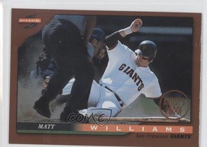1996 Score Dugout Collection Series 1 Artist's Proof Matt Williams #56