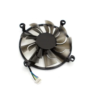 Pour ZOTAC P106-100 6 Go ZT-M10600A-10B carte informatique ventilateur de refroidissement carte vidéo 4 broches - Photo 1/4