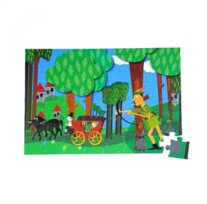 Robin Hood 48 Piece Jigsaw Puzzle Purple Cow New - Picture 1 of 1