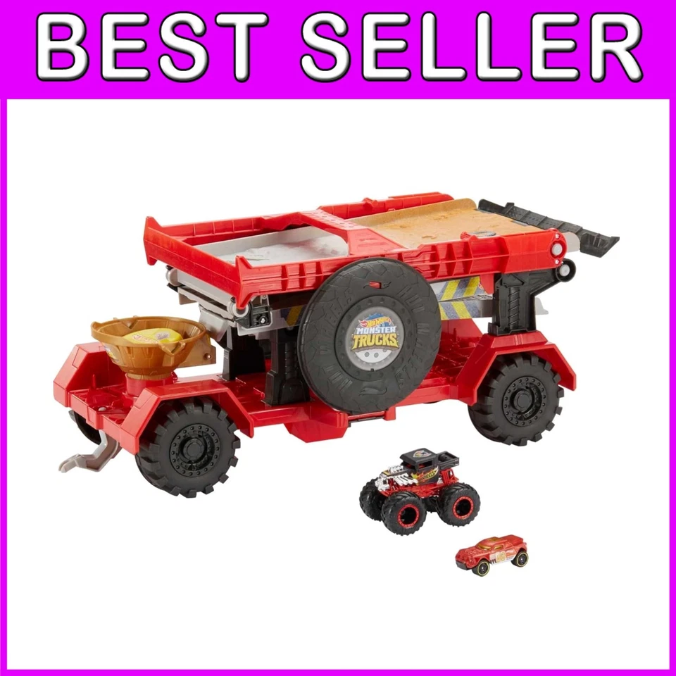 Monster Trucks Downhill Race & Go Playset - Image 1 of 4