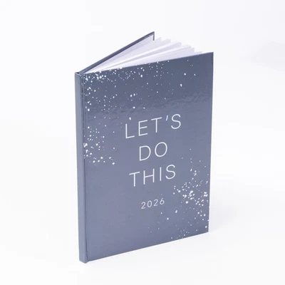 2026 Diary A5 Week to view Diary Full Year Hardback Lets Do This - Image 1 of 4