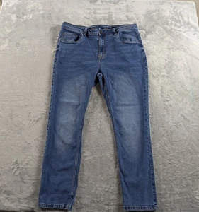 The Perfect Jeans Herren 38x28 Blau Slim Dick Stretch Mid Wash Modern LESEN - Bild 1 von 11