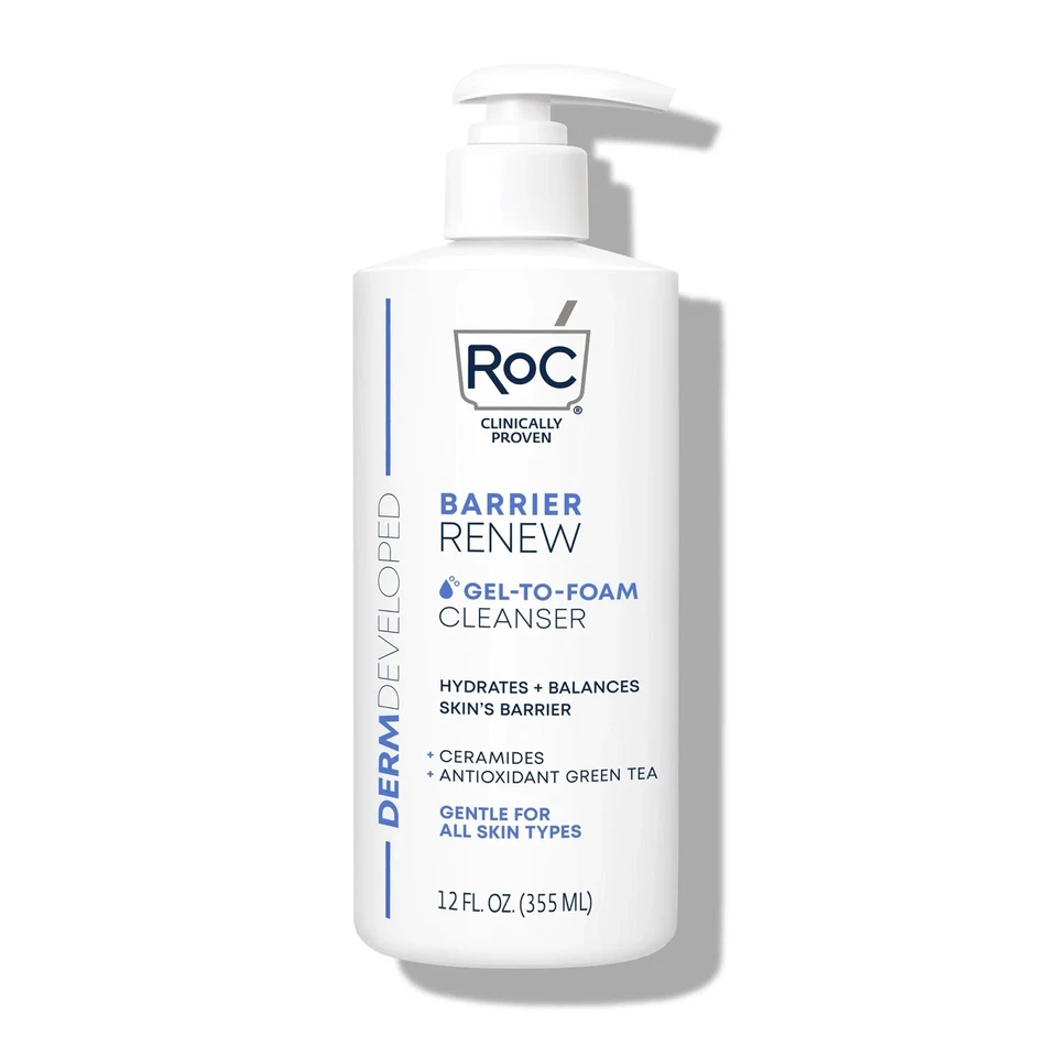 Limpiador facial en gel a espuma RoC Barrier Renew - 12 oz Foto 1 de 1