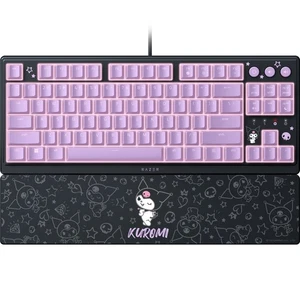 Razer Ornata V3 Tenkeyless - Low Profile Gaming Keyboard US Layout Kuromi - Picture 1 of 8