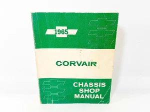 1965 Chevrolet Corvair ORIGINAL Chassis Service / Shop Manual, Very Good, U.S.A - Picture 1 of 5